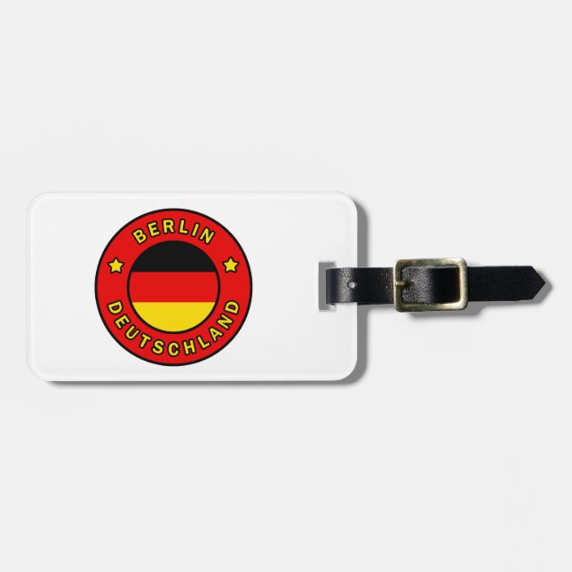 Berlin Deutschland Luggage Tag (Front Horizontal)