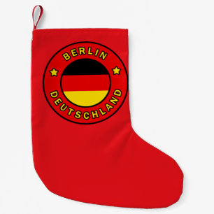 Berlin Deutschland Small Christmas Stocking