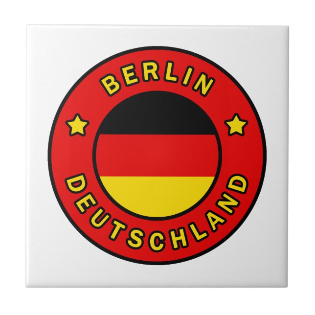 Berlin Deutschland Tile (Front)