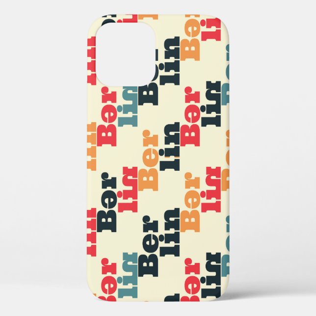 Berlin Digital Creative, Print Pattern. Case-Mate iPhone Case (Back)