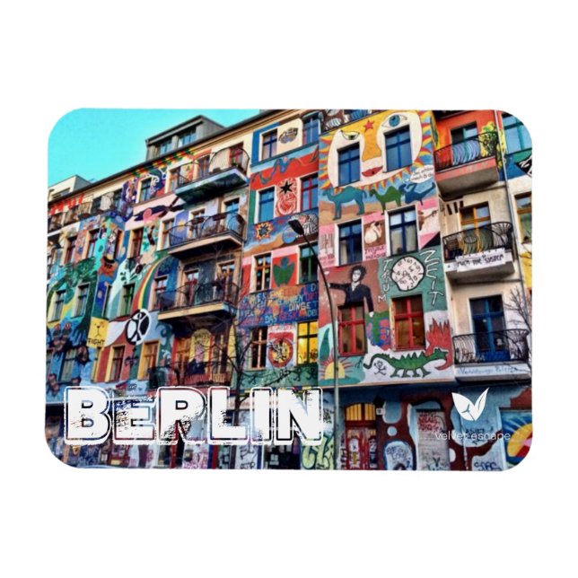 Berlin fridge magnet, the perfect souvenir! magnet (Horizontal)