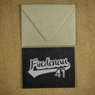 Berlin Friedenau 41 Classic City Number Postcard