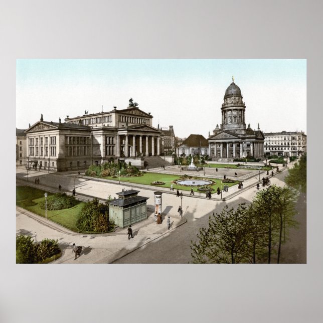 Berlin Gendarmenmarkt Poster (Front)
