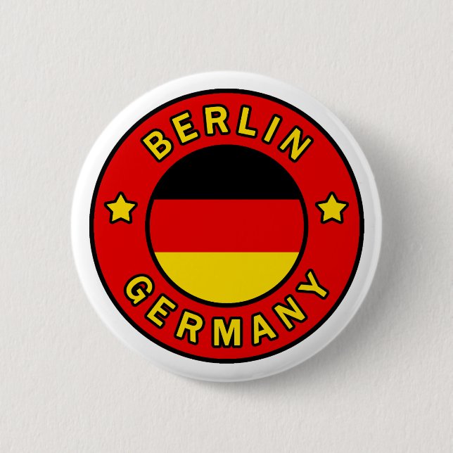 Berlin Germany 2 Inch Round Button (Front)