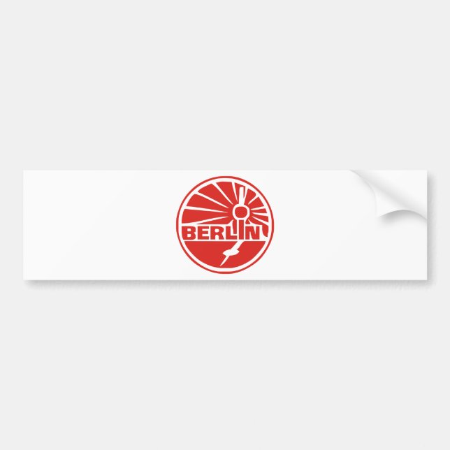 Berlin Germany Bumper Sticker (Front)