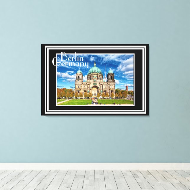 Berlin Germany Canvas Print (Insitu(Wood Floor))