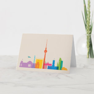 Berlin, Germany Cityscape Card