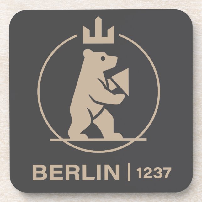 Berlin Germany Europe Coaster (Front)