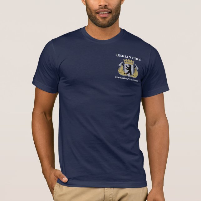 Berlin Germany Fire Department Tee (Front)
