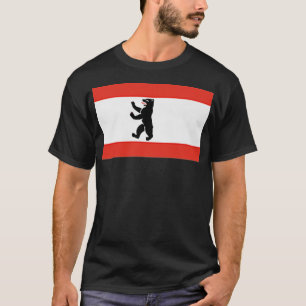 BERLIN GERMANY FLAG BEAR FLAG Premium  T-Shirt