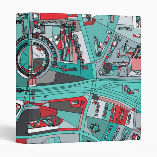 Berlin, Germany Map Binder (Front/Spine)