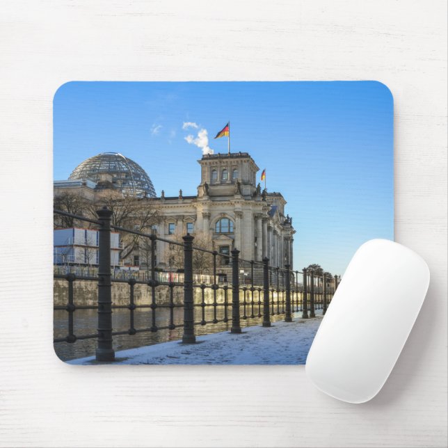 Berlin Germany Mouse Pad (With Mouse)