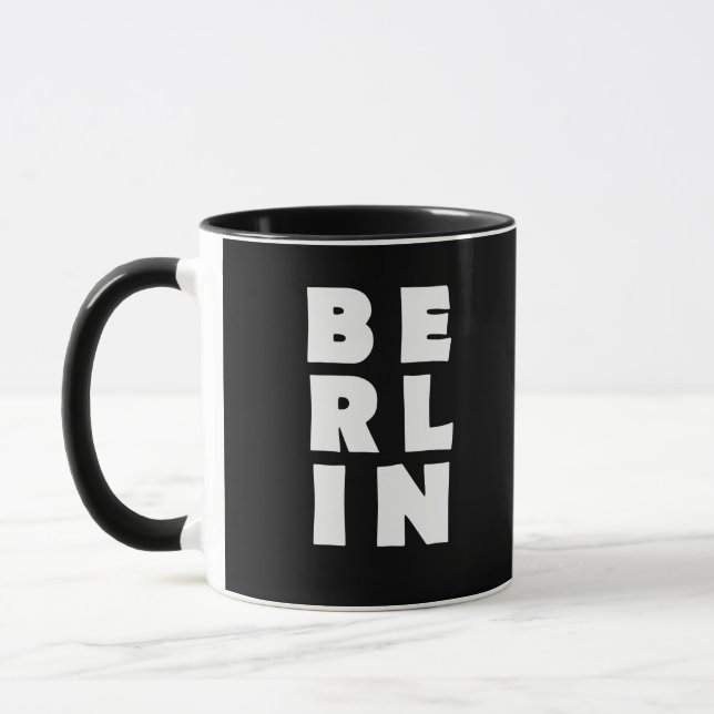 Berlin Germany Mug (Left)