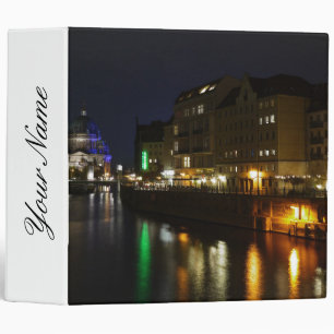 Berlin Germany Night Spree Deutschland Nacht Binder