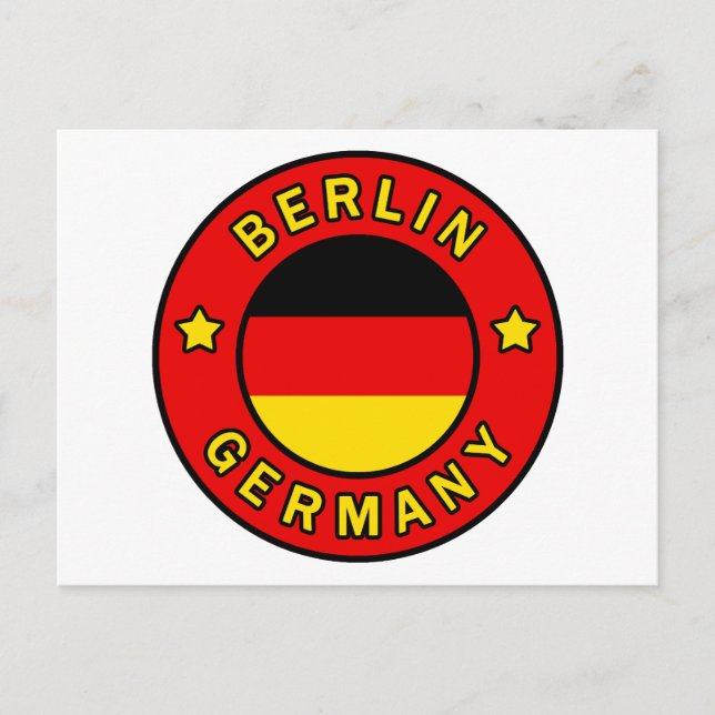 Berlin Germany Postcard (Front)