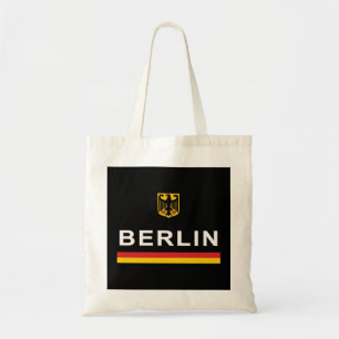 Berlin, Germany Retro Sports Design  Tote Bag