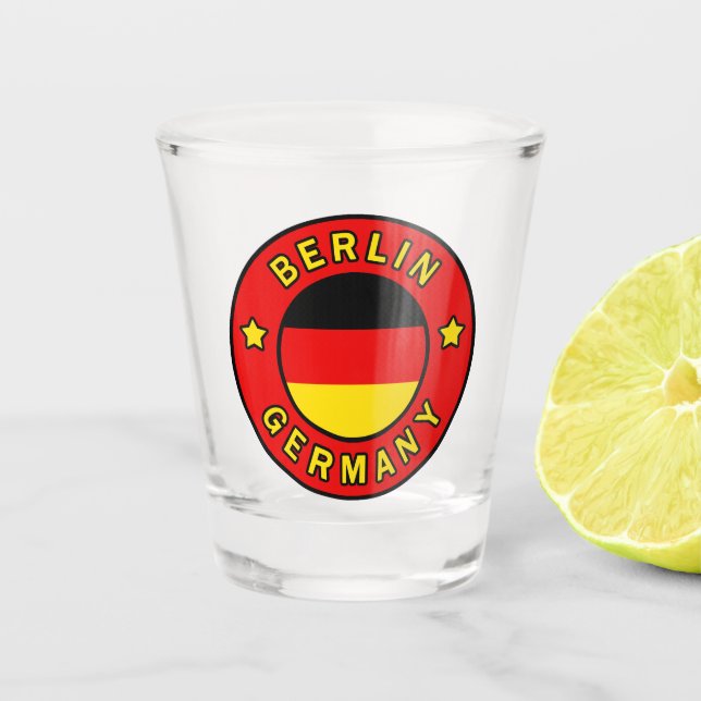 Berlin Germany Shot Glass (Front)