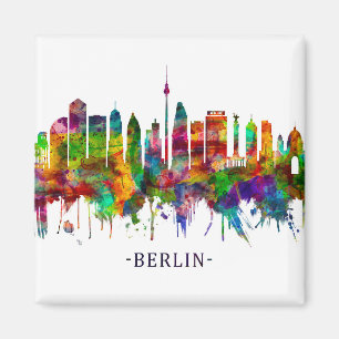 Berlin Germany Skyline Magnet