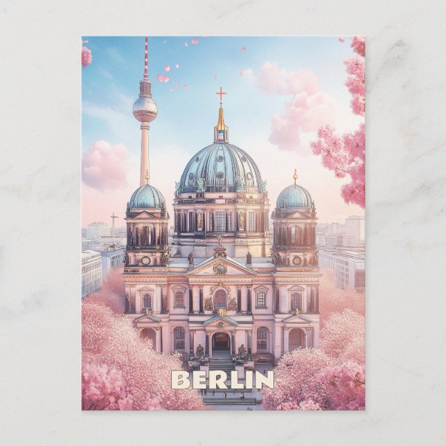 Berlin Germany Travel Postcard (Front)