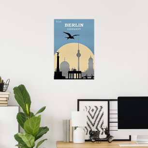 Berlin, Germany Travel Poster