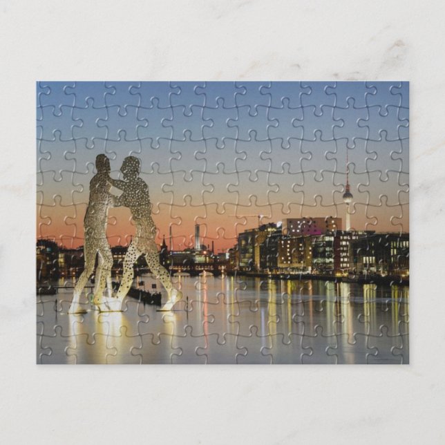 Berlin Hauptstadt Deutschland Postcard (Front)