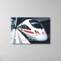 Berlin HBF Europaplat Modern Train - Add Name