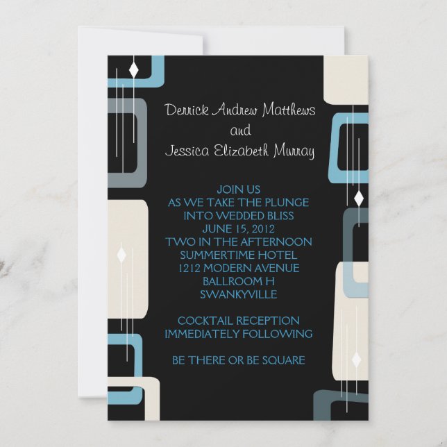 Berlin Invite: Pool Invitation (Front)