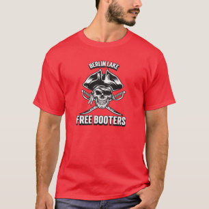 Berlin Lake, Free Booters  T-Shirt