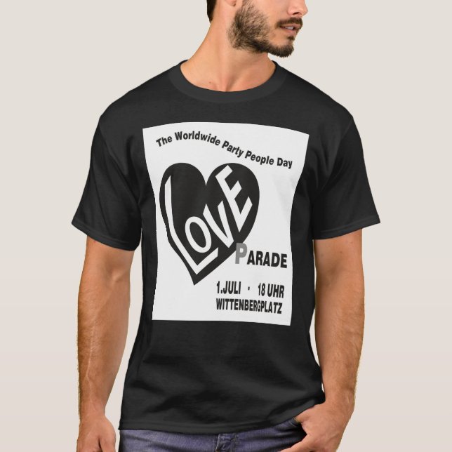 Berlin Love Parade 1989  T-Shirt (Front)