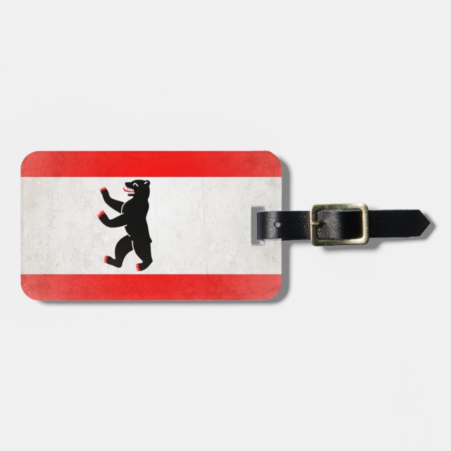 Berlin Luggage Tag (Front Horizontal)
