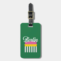 Berlin Luggage Tag