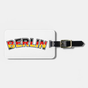 Berlin Luggage Tag