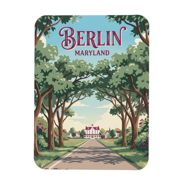 Berlin Maryland Magnet (Vertical)