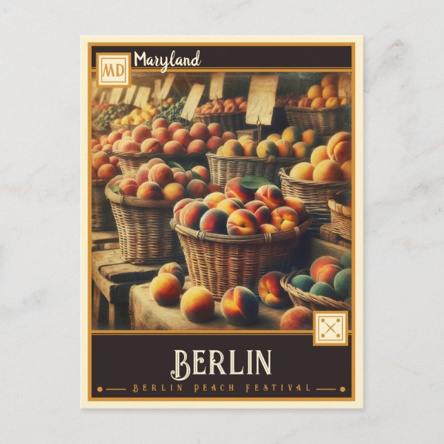 Berlin, Maryland  | Vintage Postcard (Front)