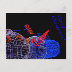 Berlin Merry Christmas Postcard