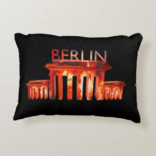 Berlin Nightlife Decorative Pillow
