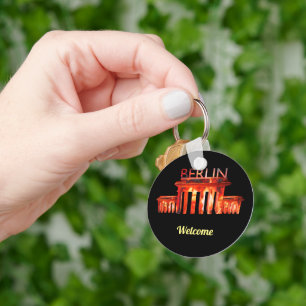 Berlin Nightlife personalised   Keychain