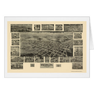 Berlin, PA Panoramic Map - 1905