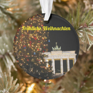 Berlin Panoramic Christmas Ornament