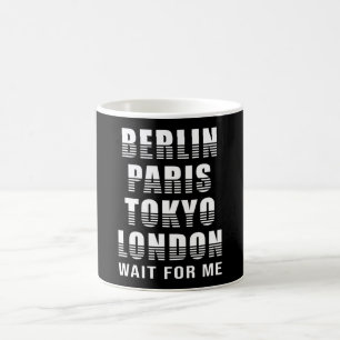 Berlin Paris Tokyo London City Cities Funny Gift Coffee Mug