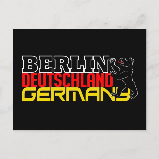 BERLIN postcard (Front)