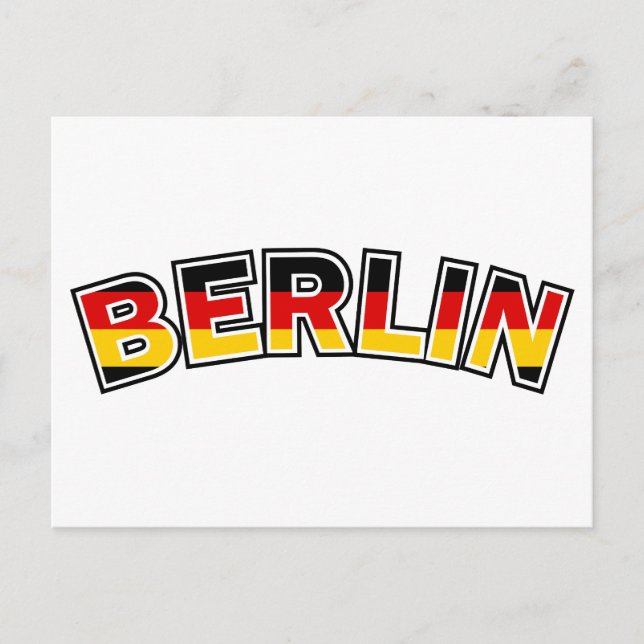 Berlin Postcard (Front)