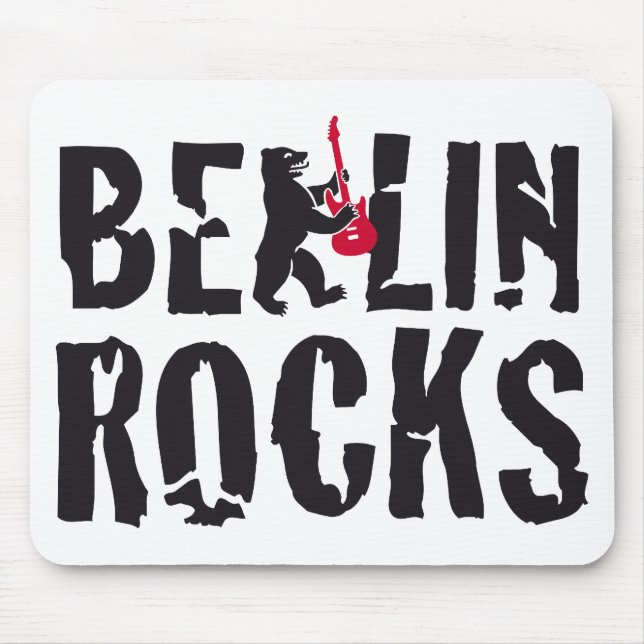 Berlin rocks mouse pad (Front)