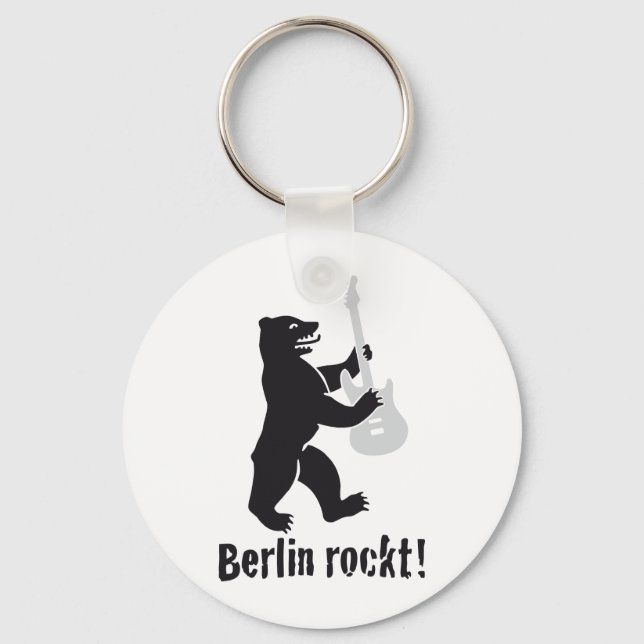 berlin rockt keychain (Front)
