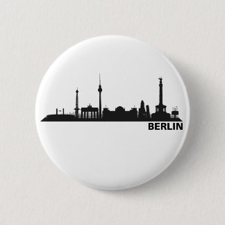 Berlin Skyline 2 Inch Round Button
