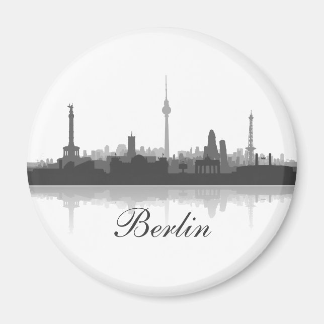 Berlin Skyline refrigerator Magnet (Front)