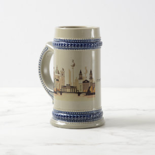 Berlin Skyline Tasse – Heimatliebe Pur Beer Stein