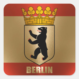 Berlin                                             square sticker