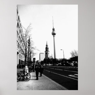 Berlin Straßenfotografie - street photography Poster