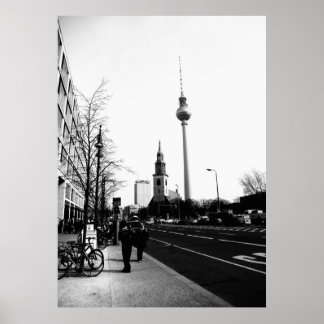 Berlin Straßenfotografie - street photography Poster